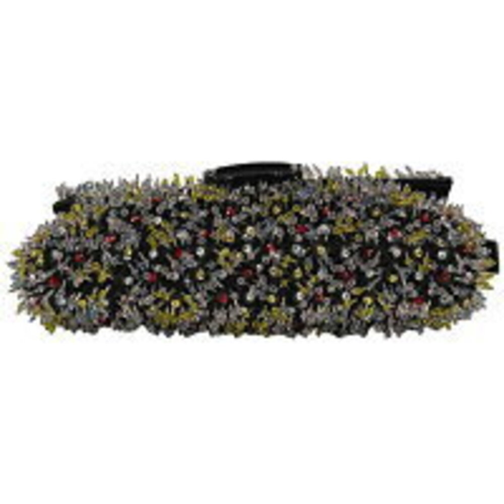 Fendi Mamma Bucket rhinestone sequin Shoulder Bag black multi - Picture 4 of 6